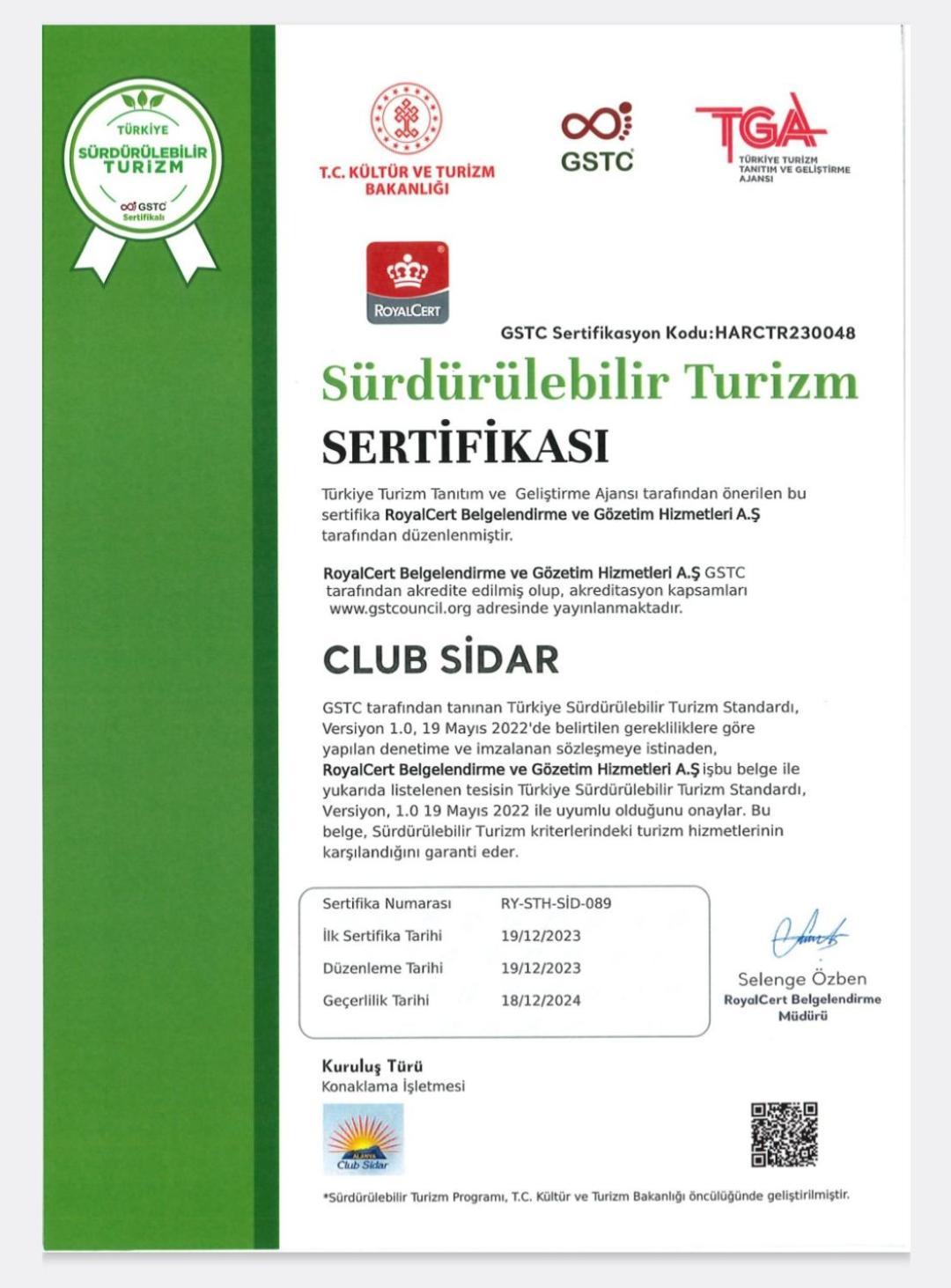 Club Sidar Apart Hotel Аланія Екстер'єр фото